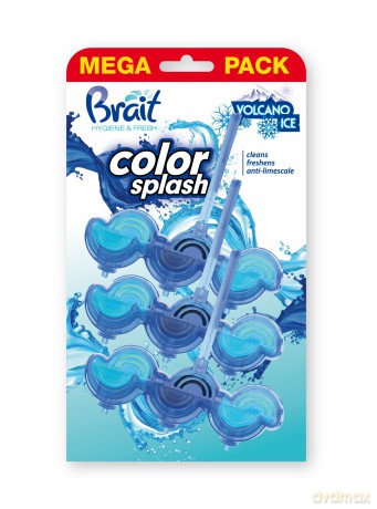 DRAM BRAIT Kostka wc 2-faz 3x45g Volcano Ice
