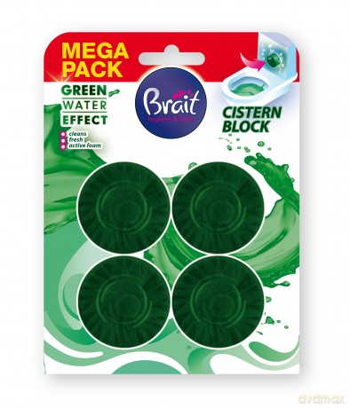 DRAM BRAIT Krążek wc 4x50g Zielony