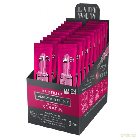 ENERGY Lady WOW Ampułka Keratynowe saszetki 15ml