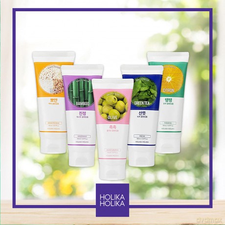 Holika Holika Daily Fresh Pianka oczyszczająca rozjaśniająca Rice 150ml