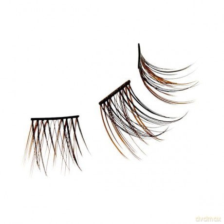 KISS FALSCARA szt.rzęsy kępki Wisps Multipack, Bambi Wisps, 24 klastry