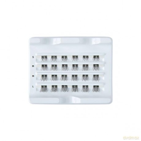 KISS FALSCARA szt.rzęsy kępki Wisps Multipack, Shorty Wisps, 24 klastry