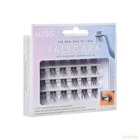 KISS Falscara szt.rzęsy kępki Wisps, Petite Volume Wisps, 24 klastry