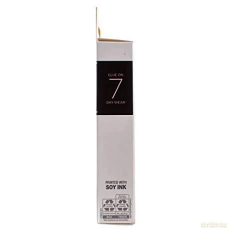KISS szt.pazn.na klej Classy Nails, Silk Dress, White, Medium Coffin