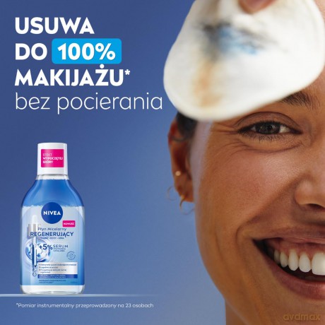 NIVEA V Płyn 400ml micelarny reg. 5% serum 98718