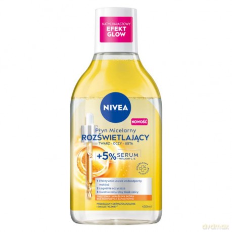 NIVEA V Płyn 400ml micelarny rozś. 5% serum 98717