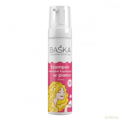 SOLVERX BAŚKA Szampon w piance różany 200 ml