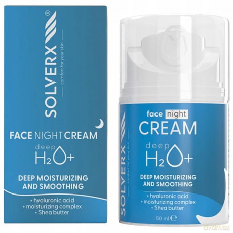 SOLVERX DeepH2O+ krem noc 50ml