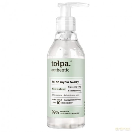 TOŁPA Authentic Żel do mycia twarzy 195ml