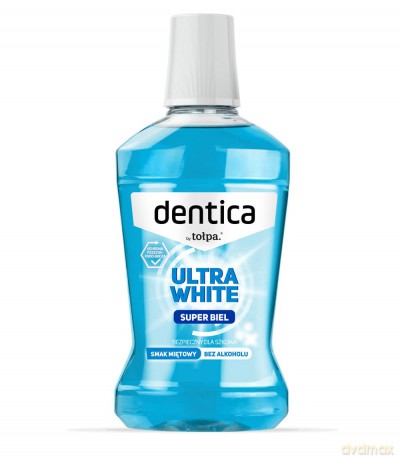 TOŁPA Dentica Płyn d/jamy ustnej Ultra White 500ml
