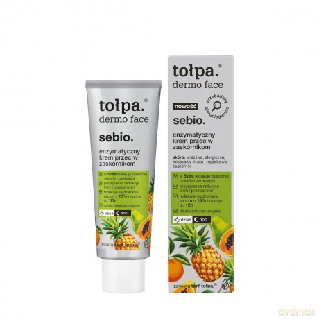 TOŁPA Dermo Face enzymy Krem p/zaskórnikom 40ml