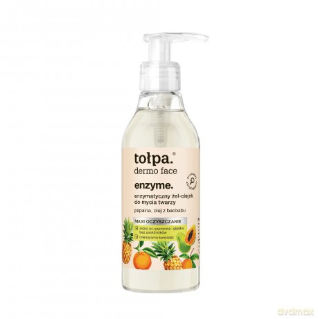 TOŁPA Dermo Face enzymy Olejek d/mycia twarz 195ml