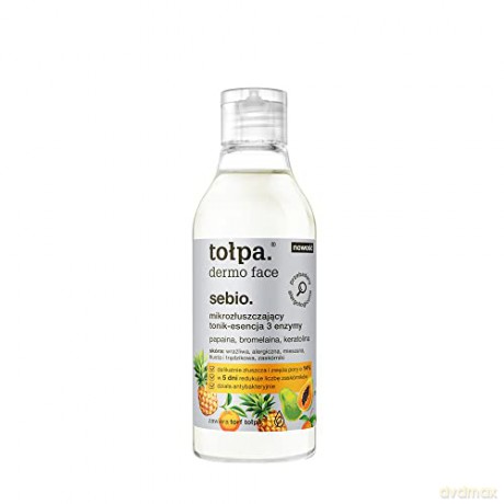TOŁPA Dermo Face enzymy Tonik mikrozłuszcz. 200ml