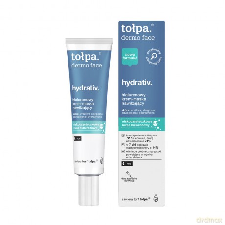TOŁPA Dermo Face hydrativ kr/maska noc nawilż 40ml