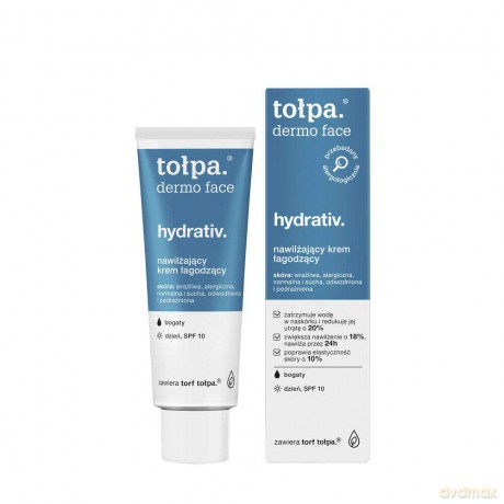 TOŁPA Dermo Face hydrativ krem nawilż.SPF10 40ml