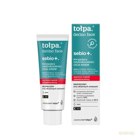 TOŁPA Dermo Face sebio+ Krem korygując. n/noc 40ml
