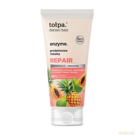 TOŁPA Dermo Hair Maska enzyme proteinowa d/wł 200