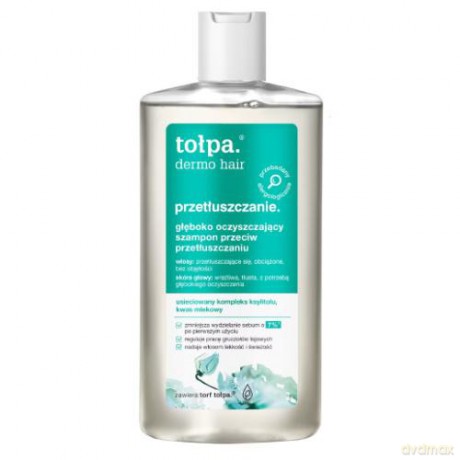 TOŁPA Dermo Hair Szampon głeb/oczyszczający 250ml