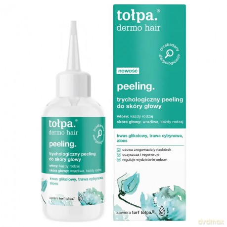 TOŁPA Dermo Hair Trychologiczny Peeling do skóry głowy 100ml