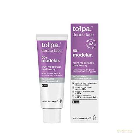 TOŁPA DFM 50+ Krem modelujący owal twarzy n/n 40ml