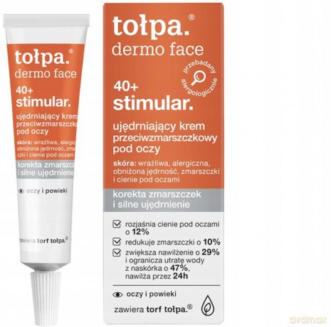 TOŁPA DFS 40+ Krem ujędrniający p/zm pod oczy 10ml