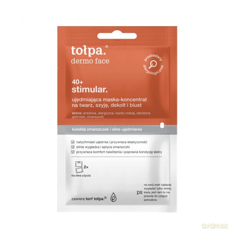 TOŁPA DFS 40+ Maska-koncentrat ujędrniająca 2x6ml