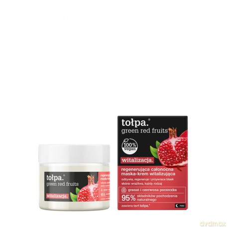 TOŁPA Green Maska-krem noc regen/witaliz 50ml