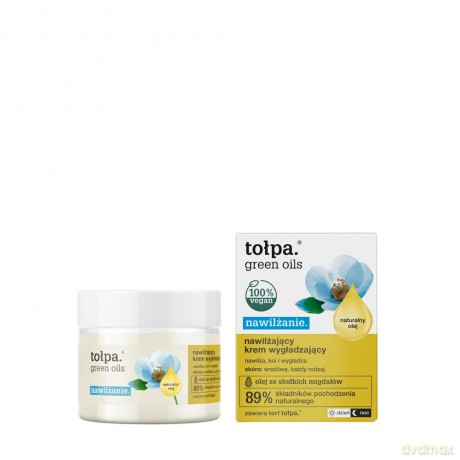 TOŁPA Green Oils Krem nawilż/wygładz 50ml