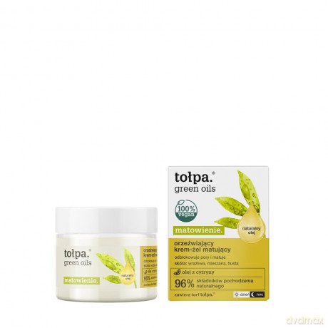TOŁPA Green Oils Krem żel matujący 50ml