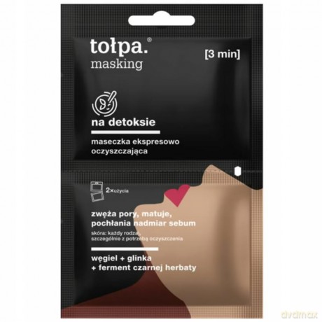 TOŁPA Masking Maska na detoksie oczyszcz 2x5ml