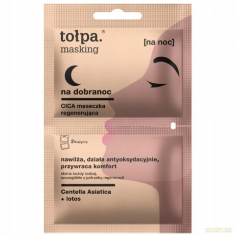 TOŁPA Masking Maska na dobranoc odbudow. 2x5ml