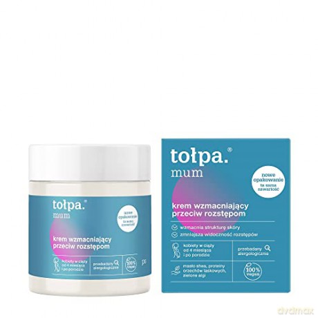 TOŁPA Mum Krem wzmacniający p/rozstępom 250ml