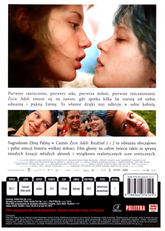 Życie Adeli – Rozdział 1 i 2 (booklet) [DVD]