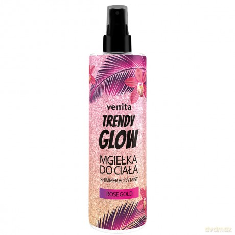 Venita Trendy Glow Mgiełka Rozświetlająca Do Ciała - Rose Gold