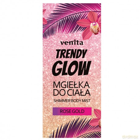 Venita Trendy Glow Mgiełka Rozświetlająca Do Ciała - Rose Gold