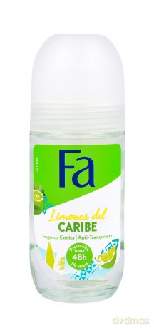 W FA ROLL-ON 50ml WOMEN CRYSTAL CARIBBEAN LEMON