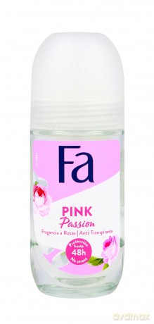 W FA ROLL-ON 50ml WOMEN PINK PASSION FLORAL