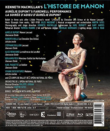 Paris National Opera Ballet - Macmillan: The Story of Manon [Blu-Ray]