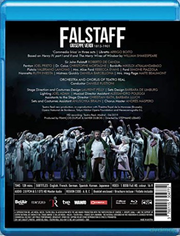 Giuseppe Verdi (1813-1901): Falstaff [Blu-Ray]