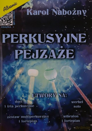 Perkusyjne pejzaże - Karol Nabożny [KSIĄŻKA]