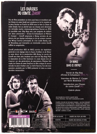 The Most Dangerous Game (Hrabia Zarow) [Blu-Ray]+[DVD]