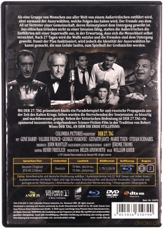 The 27th Day [Blu-Ray]+[DVD]