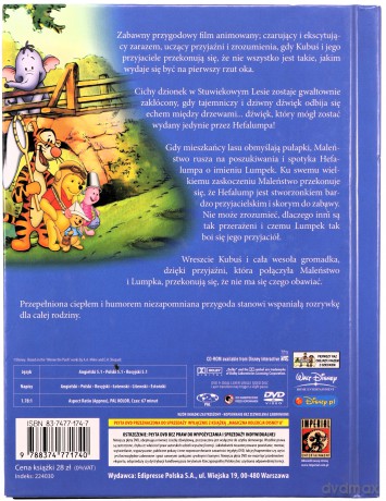 Kubuś i Hefalumpy (booklet) [DVD]
