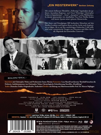 Following (Śledząc) [Blu-Ray]+[DVD]