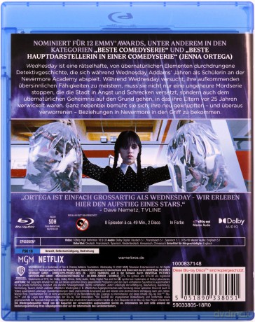 Wednesday Season 1 [2xBlu-Ray]