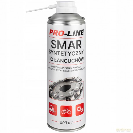 Syntetyczny smar do łańcuchów PRO-LINE spray 500ml