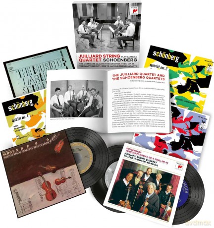 Juilliard String Quartet: The Juilliard String Quartet Plays Schoenberg [7CD]