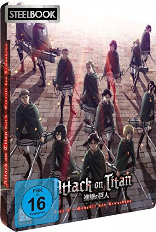 Attack on Titan Season 2 the Movie: The Roar of Awakening (steelbook) [Blu-Ray]