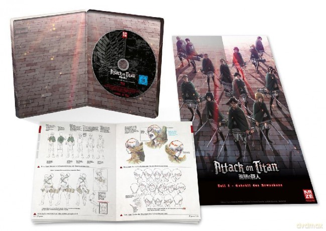 Attack on Titan Season 2 the Movie: The Roar of Awakening (steelbook) [Blu-Ray]