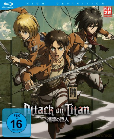 Attack on Titan Vol. 4 (Atak Tytanów) [Blu-Ray]